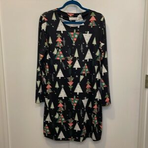 MOKING TOP  womens long sleeve Christmas dress size XL